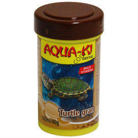 Пълноценна храна под формата на плаващи гранули, 100 мл. - Aqua-Ki Turtle Gran